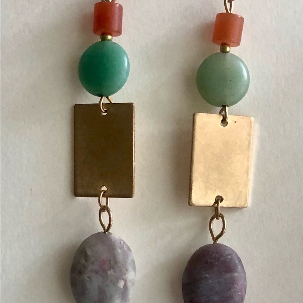 Anthro-Boheme drop earrings
